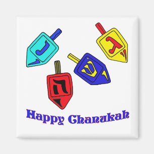 Imán Chanukah Dreidels