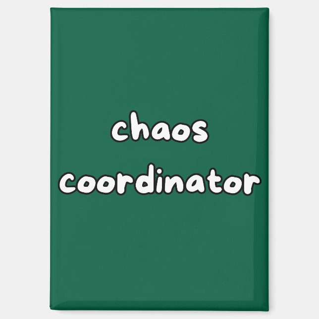 Imán chaos coordinator (Anverso)