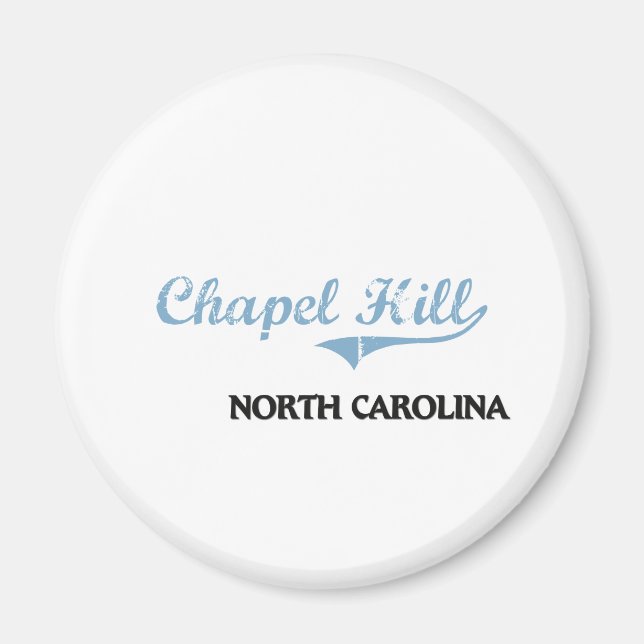 Imán Chapel Hill North Carolina City Classic (Frente)