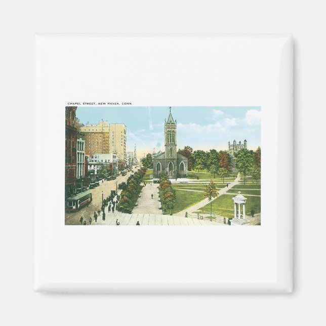 Imán Chapel Street, New Haven, Connecticut (Frente)