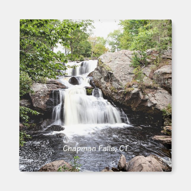 Imán Chapman Falls, East Haddam, CT, (Frente)