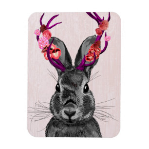 Imán Chaqueta con Antlers Rosa 2