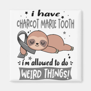 Imán Charcot Marie Tooth Awareness Mes Regalos de cinta