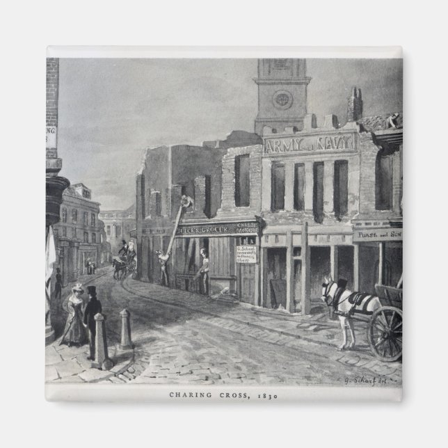 Imán Charing Cross, 1830 (Frente)