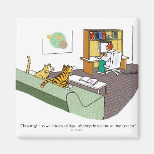 Imán Charla del gato