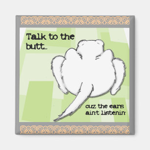 Imán Charla divertida del hurón al extremo