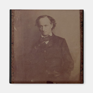 Imán Charles Baudelaire (1820-1867), poeta francés,
