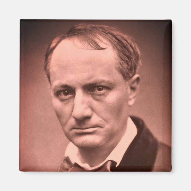 Imán Charles Baudelaire Magnet (Frente)
