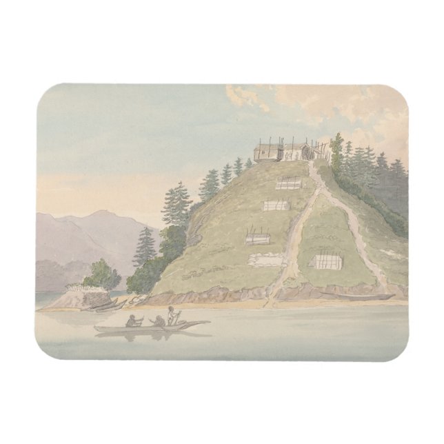 Imán Charles Hamilton Smith - Aldea del Indio Amigable (Horizontal)
