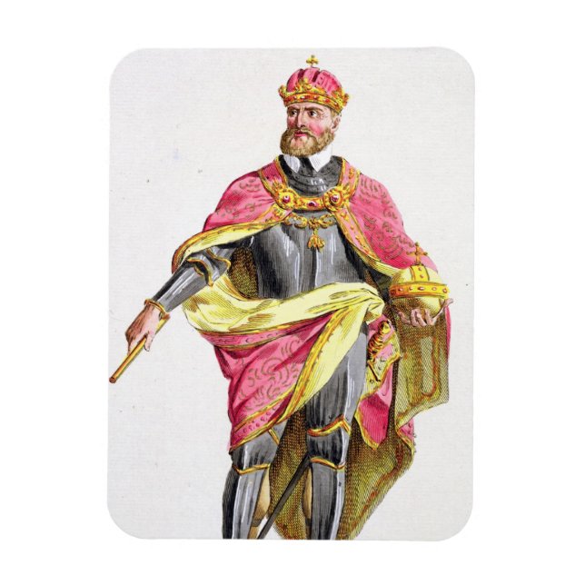 Imán Charles V (1500-58) de "Receuil des Estampes, re (Vertical)