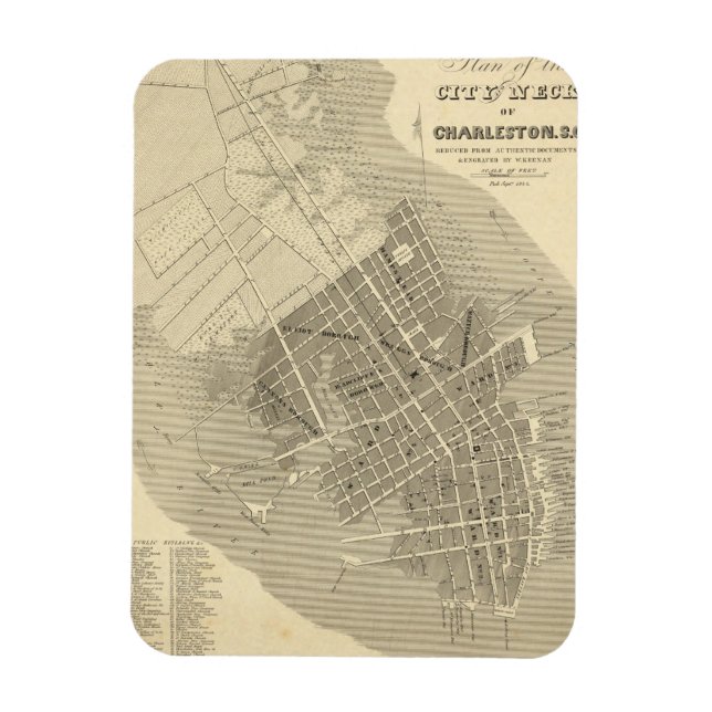 Imán Charleston, Carolina del Sur (Vertical)