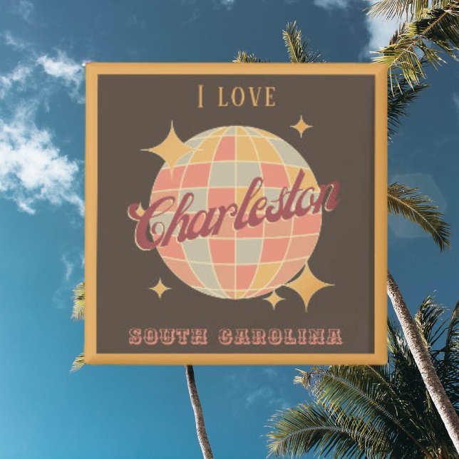 Imán Charleston South Carolina USA Vintage (Subido por el creador)