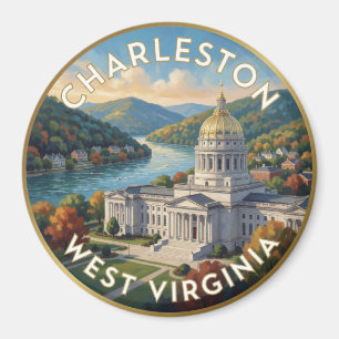 Imán Charleston West Virginia Viajes por los Apalaches