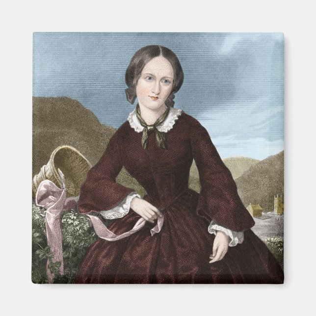 Imán Charlotte Bronte (Frente)