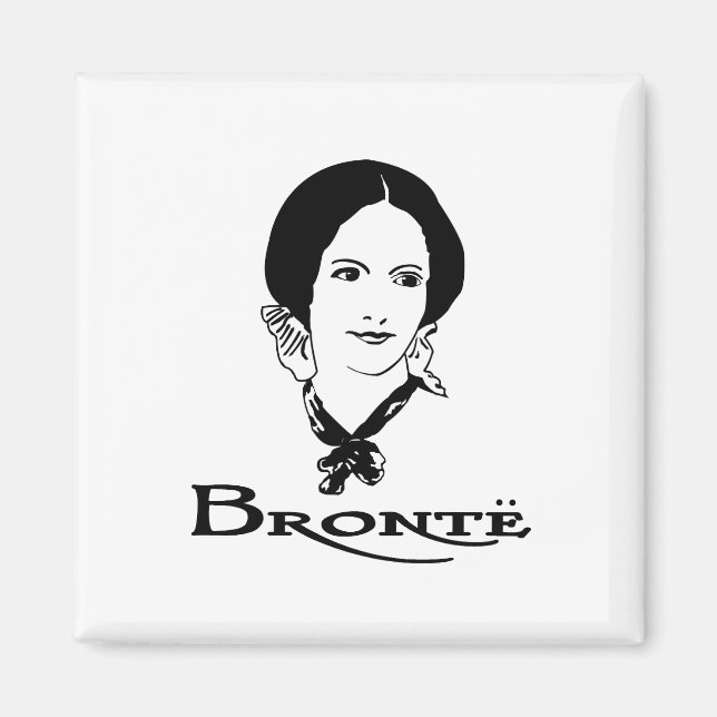 Imán Charlotte Bronte (Frente)