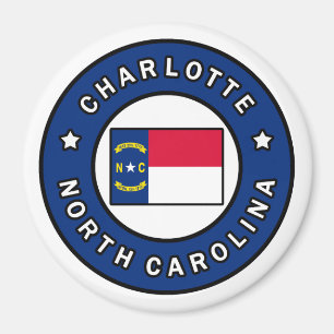 Imán Charlotte Carolina del Norte