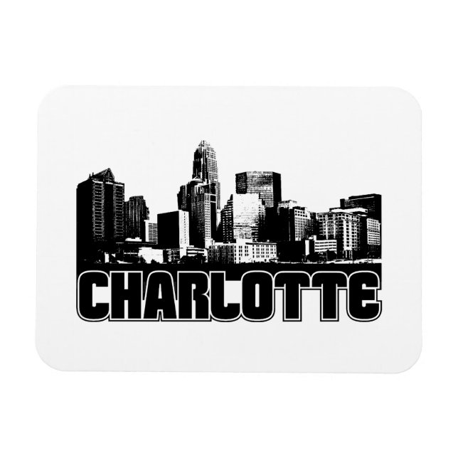 Imán Charlotte Skyline (Horizontal)