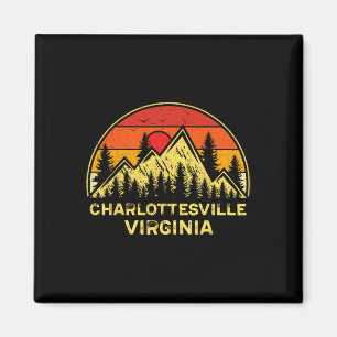 Imán Charlottesville Virginia Va Montañas Recuerdo de S