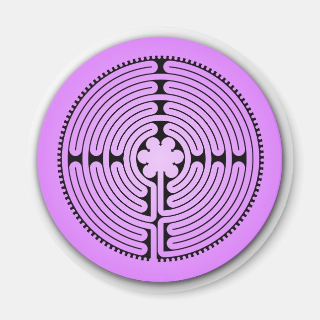 Imán Chartres Labyrinth (Frente)