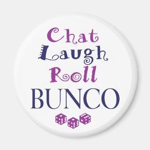 Imán chat, risa, roll - bunco