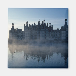 Imán Chateau Chambord al amanecer, Loir-et-Cher, Loire