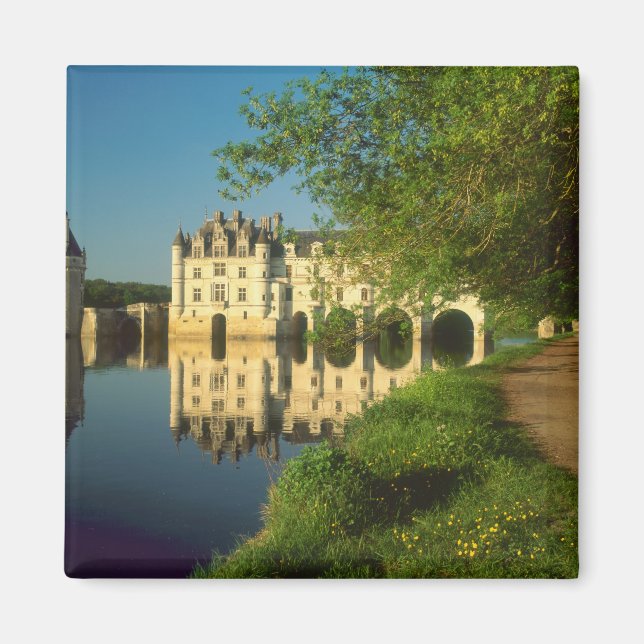 Imán Chateau Chenonceau, Valle del Loira, (Frente)