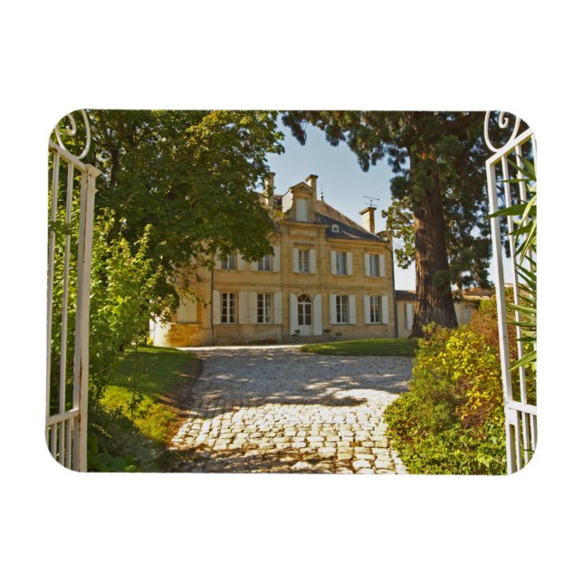 Imán Chateau Cos Labory en Saint Estèphe, forjado (Horizontal)