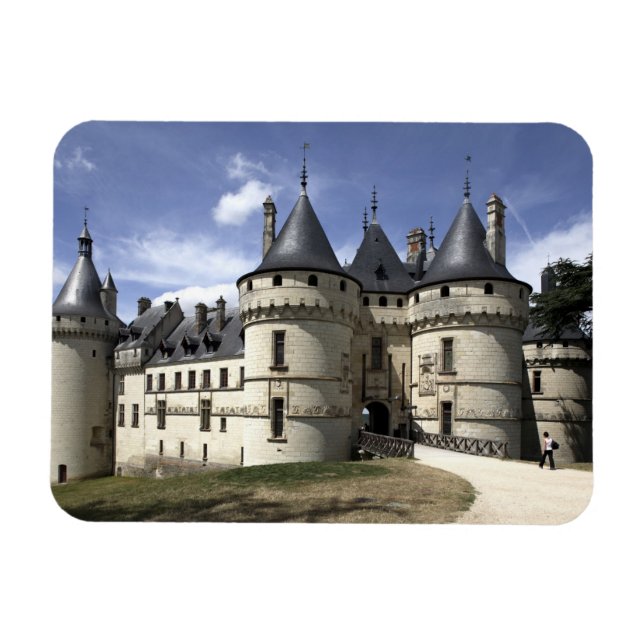 Imán Chateau de Chaumont-Sur-Loire. (Horizontal)