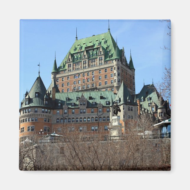 Imán Château Frontenac, Quebec, Canadá (Frente)