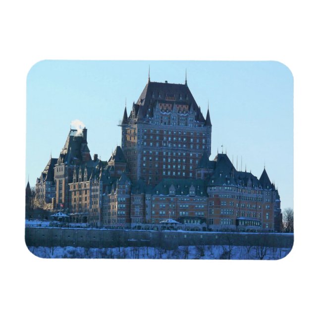 Imán Chateau Frontenac, Quebec, Canada (Horizontal)