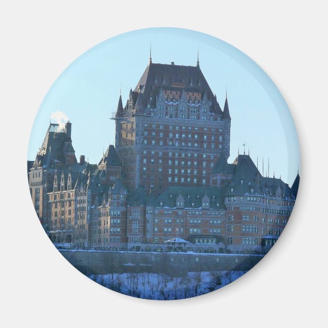 Imán Chateau Frontenac, Quebec, Canadá (Frente)