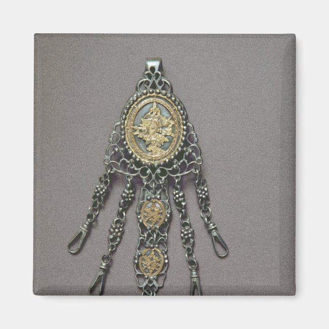 Imán Chatelaine, finales del siglo XVIII (Frente)