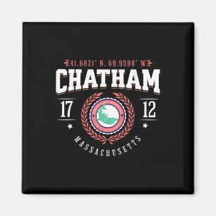 Imán Chatham Mamáes Cape Cod Souvenir Beach Shark Nauti