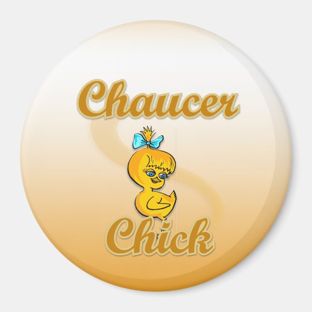 Imán Chaucer Chick (Frente)