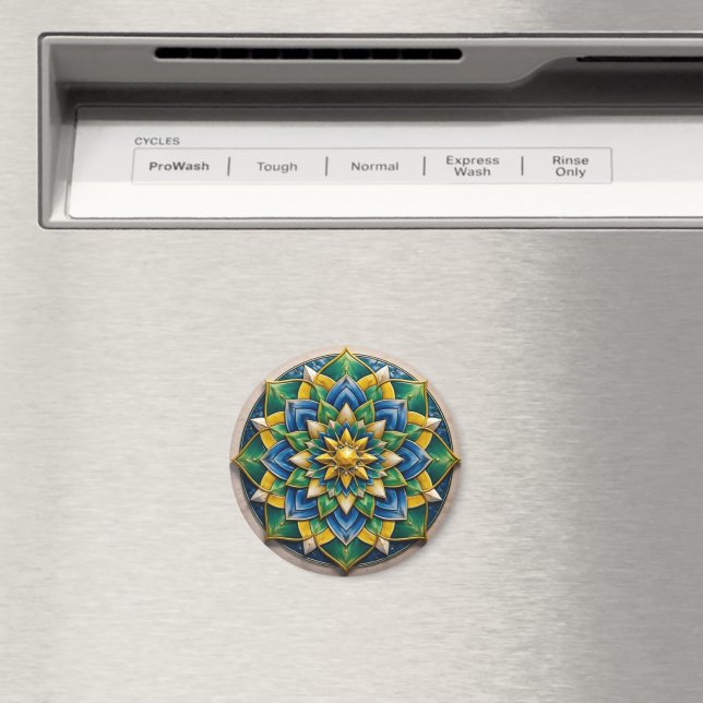 Imán Chaveiro Mandala Luxo - 01 (In situ (lavavajillas))