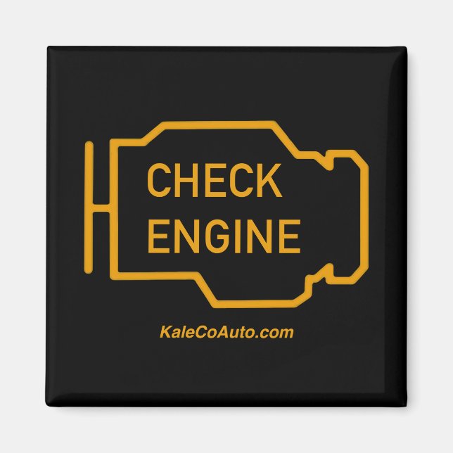 Imán Check Engine Magnet (Frente)