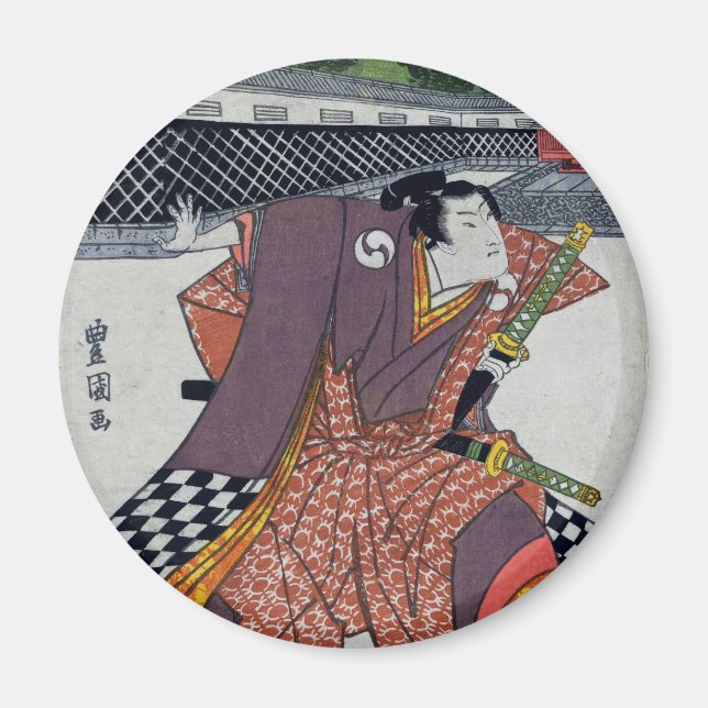 Imán Checker Samurai (Frente)