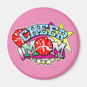 Imán Cheer Mom Magnet