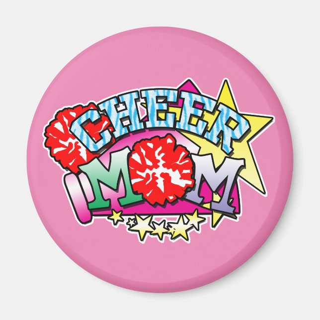 Imán Cheer Mom Magnet (Frente)