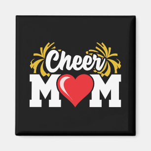 Imán Cheerhead Mom - Enseñanza Secundaria CheerLeader -