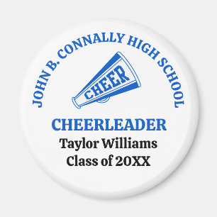 Imán Cheerleader de Escuela Secundaria Personalizado Az
