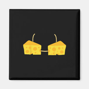 Imán Cheese Bra Costume Cute Easy Food Halloween Regalo