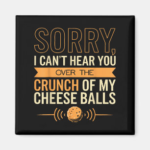 Imán Cheese Lover no te puede oír queso