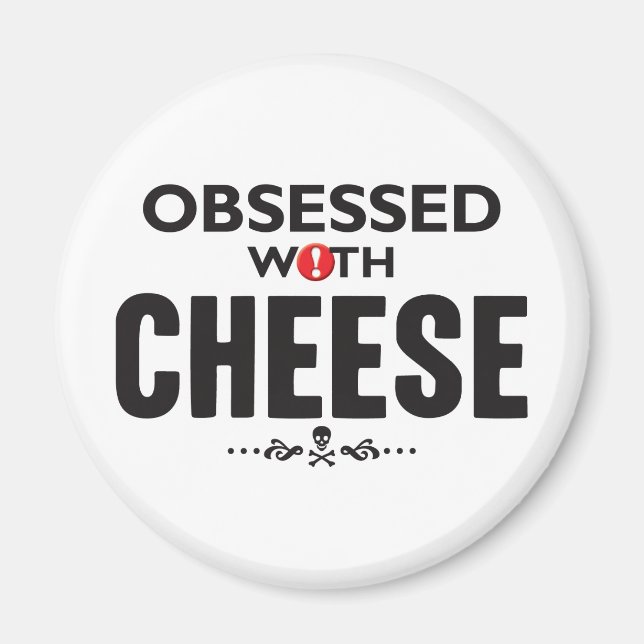 Imán Cheese Obssed (Frente)