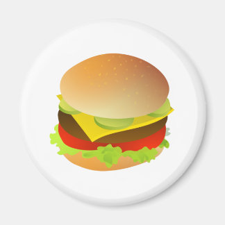 Imán cheeseburger