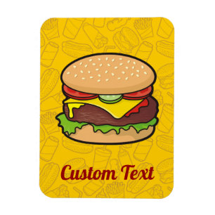 Imán Cheeseburger Magnet