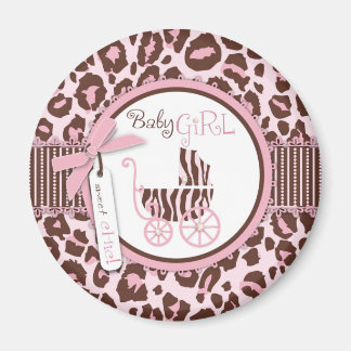 Imán Cheetah Chica Magnet Pink A