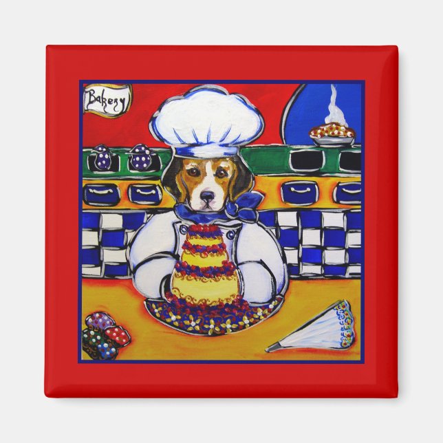 Imán Chef Beagle (Frente)