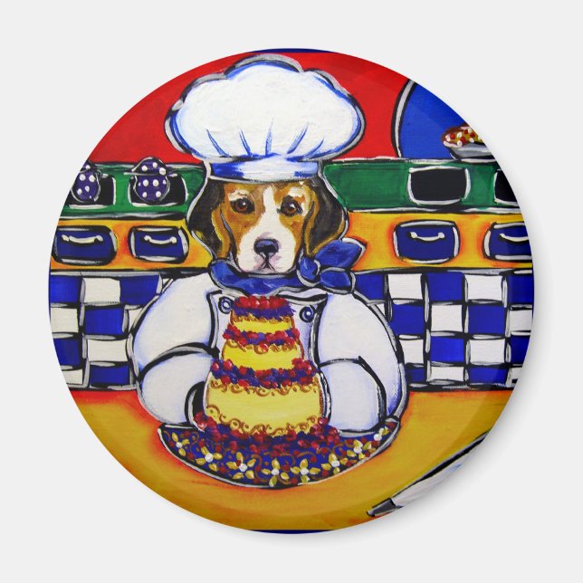 Imán Chef Beagle (Frente)