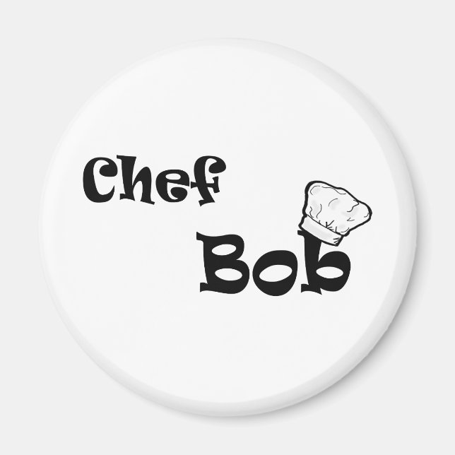 Imán Chef Bob (Frente)